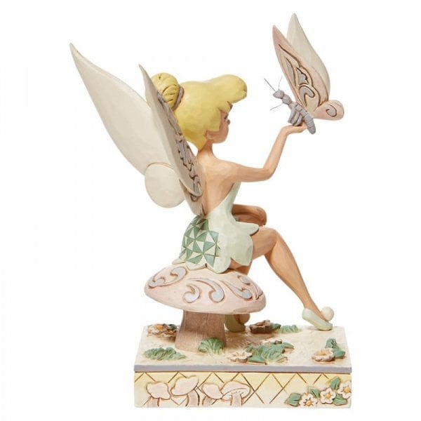 Disney Traditions Passionate Pixie - White Woodland Tinkerbell Figurine 6008994