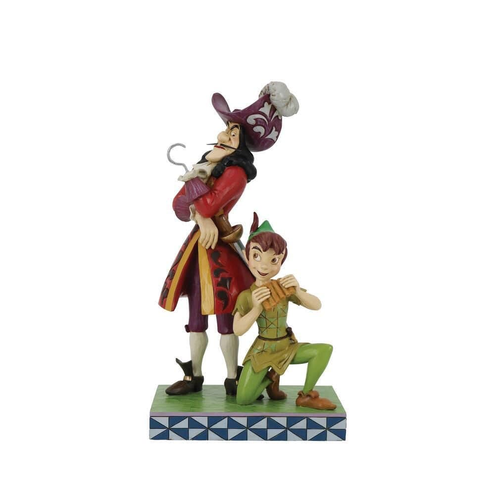 Disney Traditions Peter Pan and Hook Good Vs Evil Figurine By Jim Shore 6011928