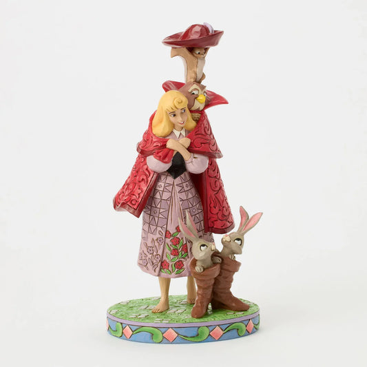 Disney Traditions Princess of the Woods Aurora with Animals Figurine By Jim Shore Disney Traditions Princess of the Woods Aurora with Animals Figurine By Jim Shore