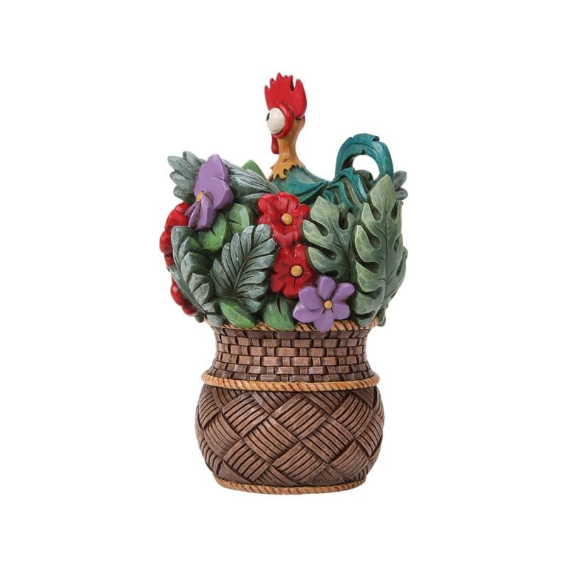 Disney Traditions Pua And Hei Hei Flower Basket Moana Figurine by Jim Shore Disney Traditions Pua And Hei Hei Flower Basket Moana Figurine by Jim Shore