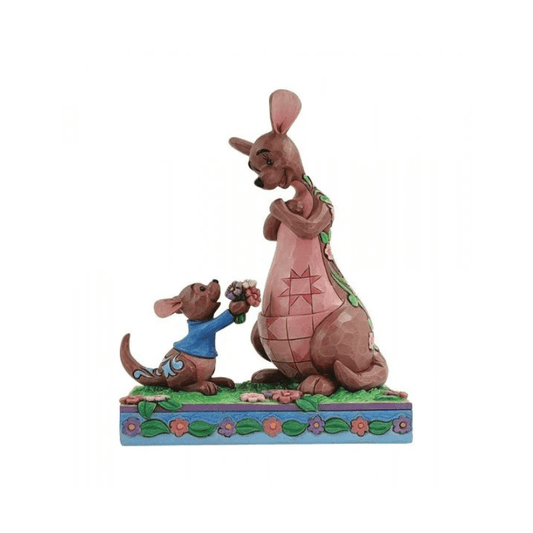 Disney Traditions Roo Giving Kanga Flowers Figurine by Jim Shore 6010102 Disney Traditions Roo Giving Kanga Flowers Figurine by Jim Shore 6010102