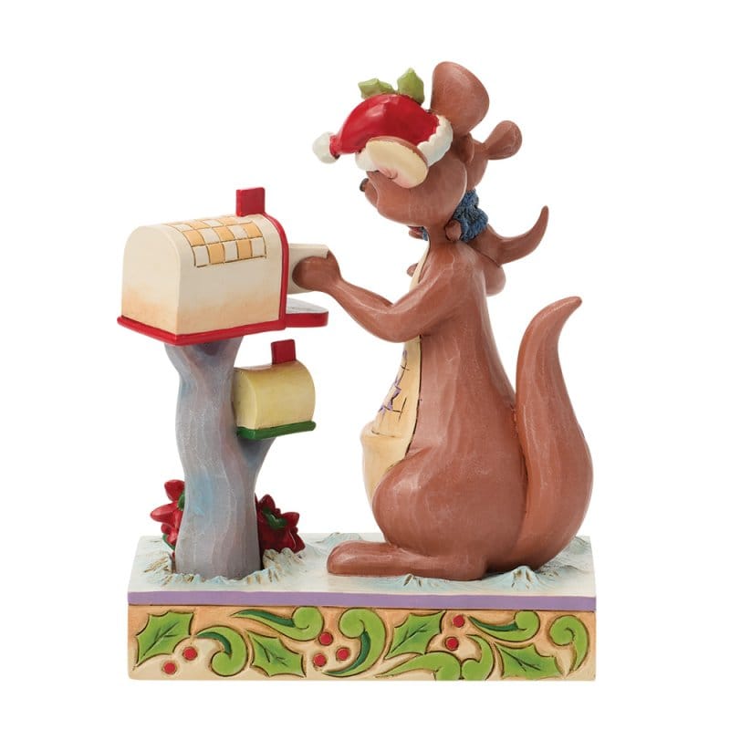 Disney Traditions Roo's Holiday Wish (Kanga & Roo) Figurine By Jim Shore 6018707 Disney Traditions Roo's Holiday Wish (Kanga & Roo) Figurine By Jim Shore 6018707