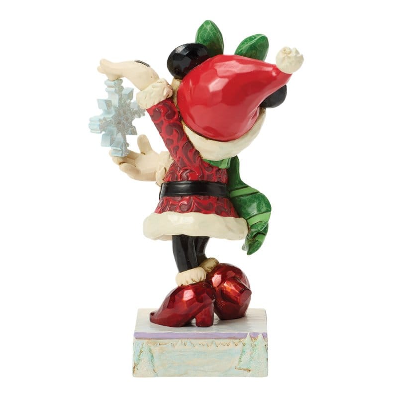 Disney Traditions Snow Unique (Minnie with Snowflake) Figurine By Jim Shore 6018710 Disney Traditions Snow Unique (Minnie with Snowflake) Figurine By Jim Shore 6018710
