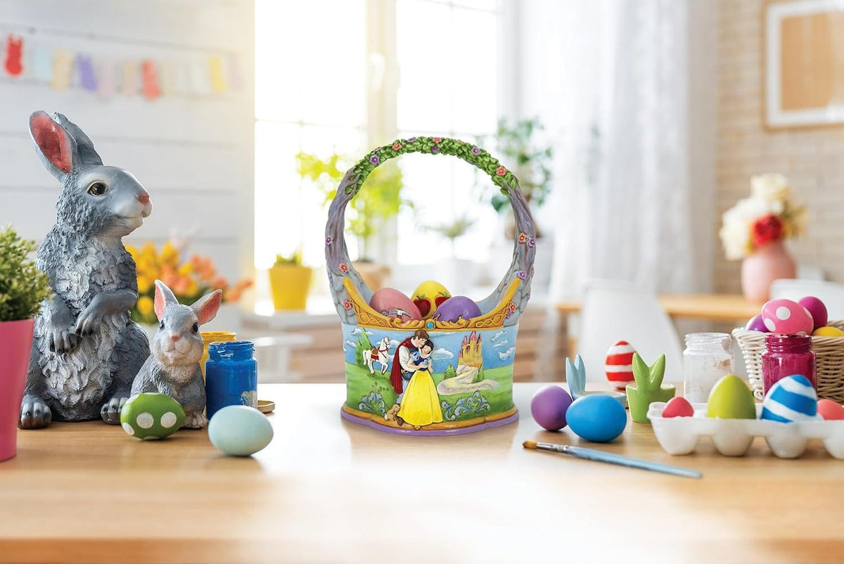 Disney Traditions Snow White Basket Figurine By Jim Shore Disney Traditions Snow White Basket Figurine By Jim Shore