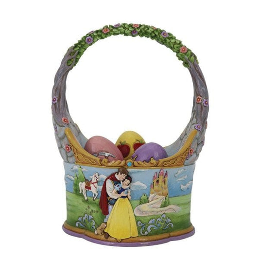 Disney Traditions Snow White Basket Figurine By Jim Shore 6010105 Disney Traditions Snow White Basket Figurine By Jim Shore 6010105