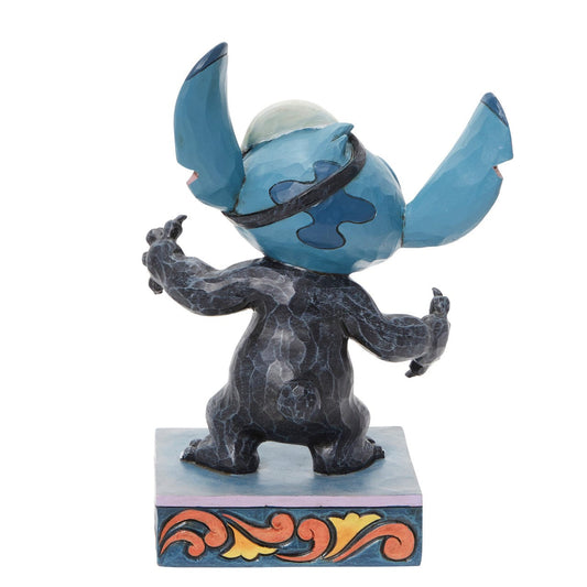 Disney Traditions Stitch Glow in the Dark Skeleton Figurine By Jim Shore 6013053 Disney Traditions Stitch Glow in the Dark Skeleton Figurine By Jim Shore 6013053