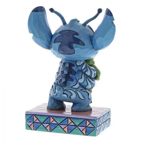 Disney Traditions Strange Life-Forms - Stitch with Frog Figurine 4059741