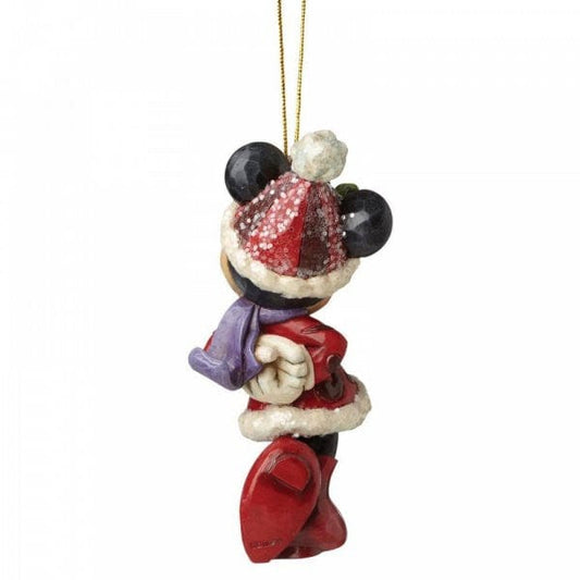 Disney Traditions Sugar Coated Minnie Mouse Hanging Ornament A28240 Disney Traditions Sugar Coated Minnie Mouse Hanging Ornament A28240