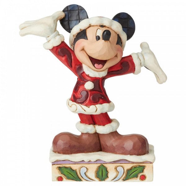 Disney Traditions Tis a Splendid Season - Mickey Mouse Figurine 6002842