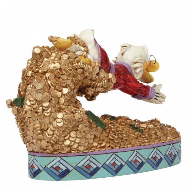 Disney Traditions Treasure Dive - Scrooge McDuck Figurine 4046055