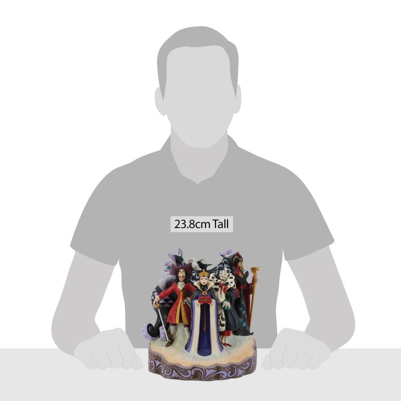 Disney Traditions Villains Carved by Heart By Jim Shore 6010880