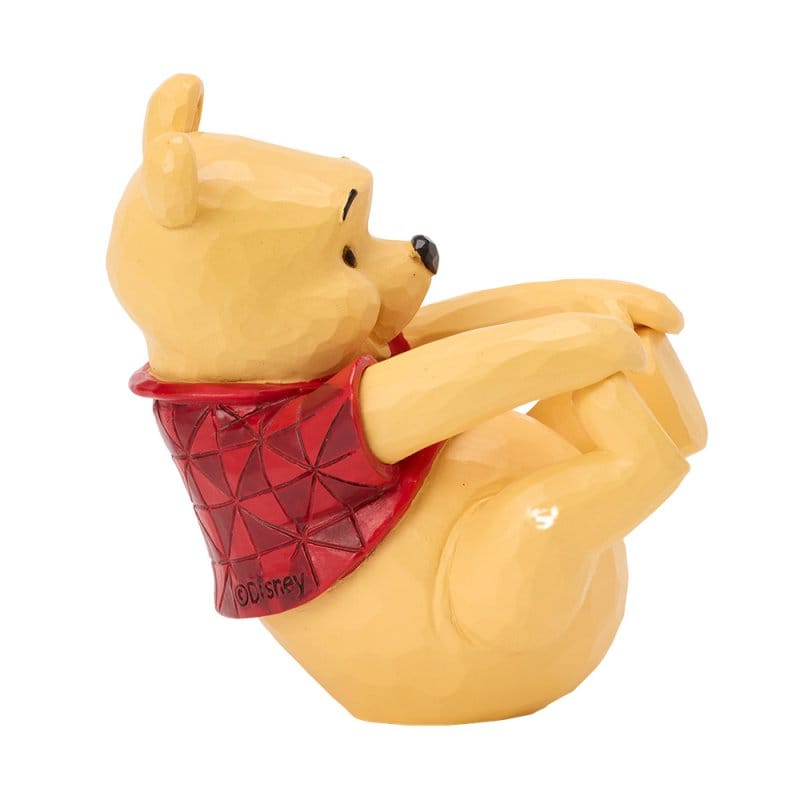 Disney Traditions Winnie the Pooh Wobbler Mini Figurine by Jim Shore Disney Traditions Winnie the Pooh Wobbler Mini Figurine by Jim Shore
