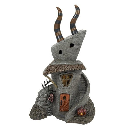 Disney Village Harlequin House Nightmare Before Christmas Figurine By Department 56 6014670 Disney Village Harlequin House Nightmare Before Christmas Figurine By Department 56 6014670