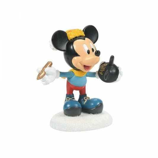 Disney Village Mickey's Finishing Touch Figurine By Department 56 6007179 Disney Village Mickey's Finishing Touch Figurine By Department 56 6007179