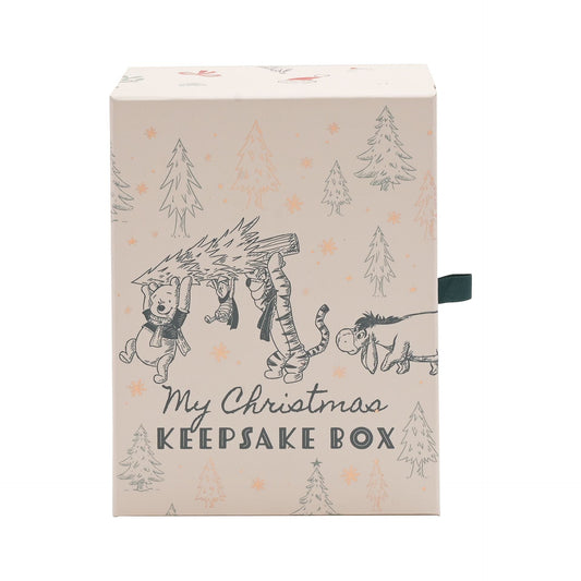 Disney Winnie the Pooh Christmas Keepsake Box Disney Winnie the Pooh Christmas Keepsake Box
