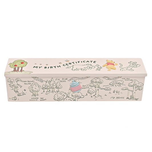 Disney Winnie The Pooh & Friends Birth Certificate Tube Disney Winnie The Pooh & Friends Birth Certificate Tube