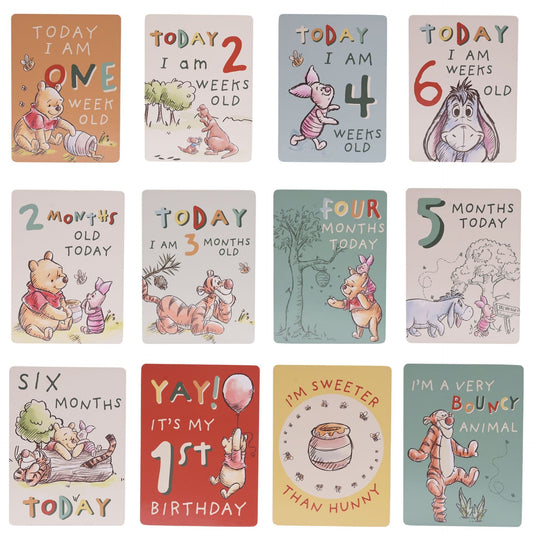 Disney Winnie The Pooh Milestone Cards Disney Winnie The Pooh Milestone Cards