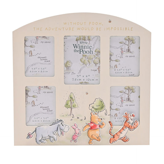 Disney Winnie The Pooh Multi Aperture Photo Frame Disney Winnie The Pooh Multi Aperture Photo Frame