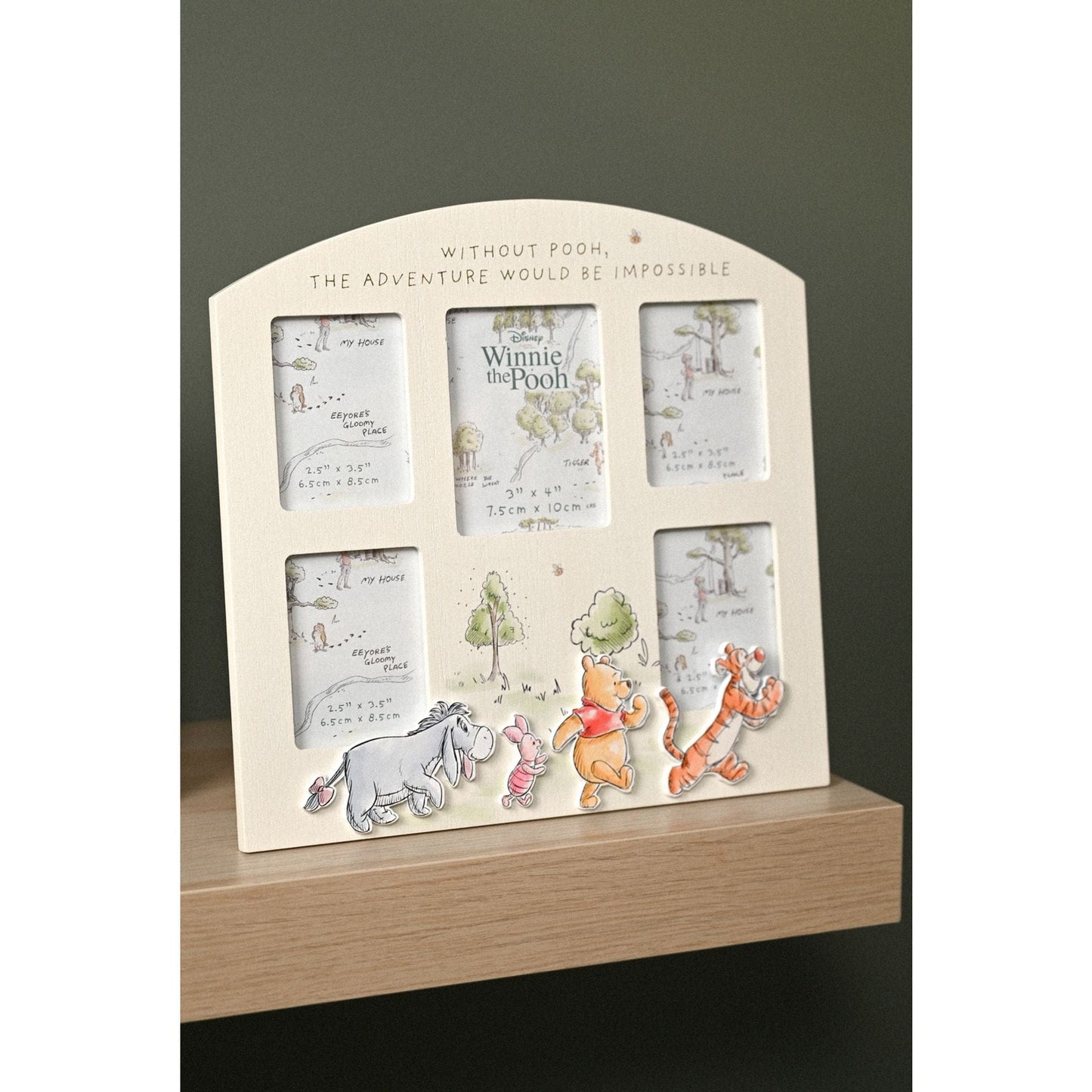 Disney Winnie The Pooh Multi Aperture Photo Frame Disney Winnie The Pooh Multi Aperture Photo Frame