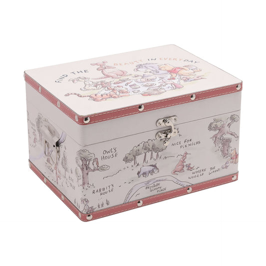 Disney Winnie The Pooh Set of 2 Storage Boxes Disney Winnie The Pooh Set of 2 Storage Boxes