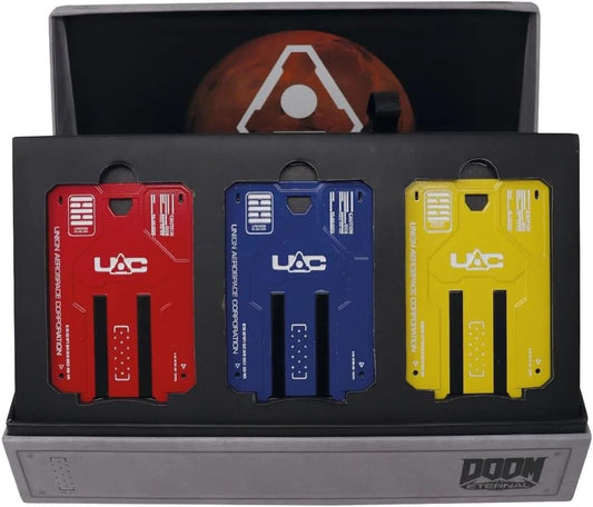 Doom Limited Edition UAC keycard Replica Collection Doom Limited Edition UAC keycard Replica Collection