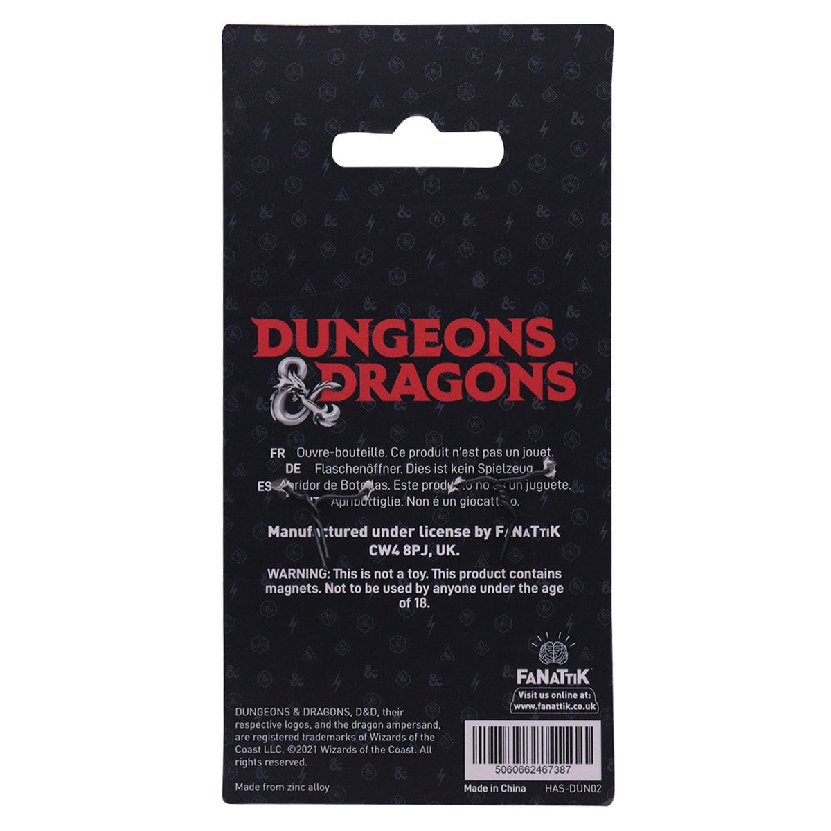 Dungeons & Dragons Tomb of Horrors Bottle Opener Dungeons & Dragons Tomb of Horrors Bottle Opener