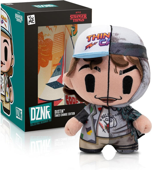 DZNR Stranger Things Dustin 'Times Change Edition' Collectable Designer Plush Toy DZNR Stranger Things Dustin 'Times Change Edition' Collectable Designer Plush Toy
