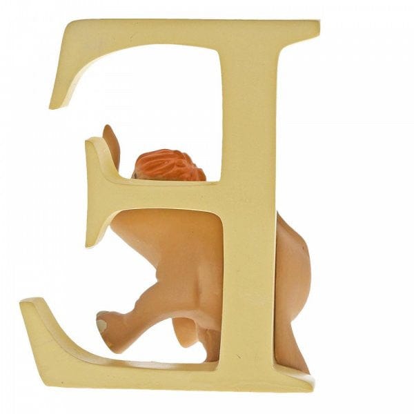 "E" Baby Elephant Disney Enchanting Alphabet Letter