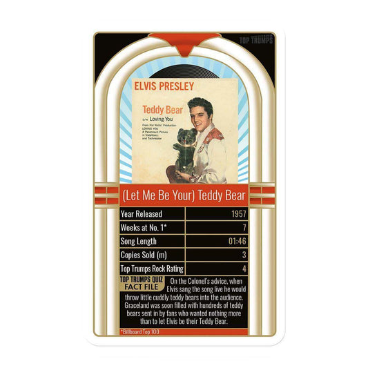 Elvis 30 Greatest Singles Top Trumps Card Game Elvis 30 Greatest Singles Top Trumps Card Game