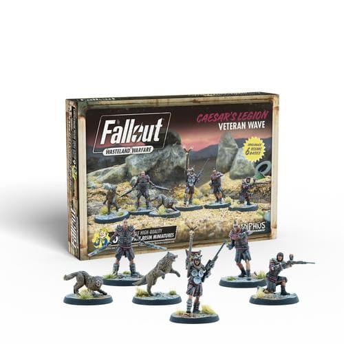 Fallout Wasteland Warfare Caesar's Legion Veteran Wave Fallout Wasteland Warfare Caesar's Legion Veteran Wave