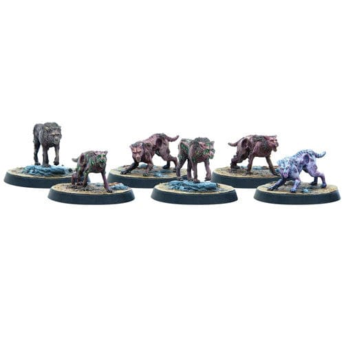 Fallout Wasteland Warfare Creatures Mongrel Scavenging Pack Fallout Wasteland Warfare Creatures Mongrel Scavenging Pack