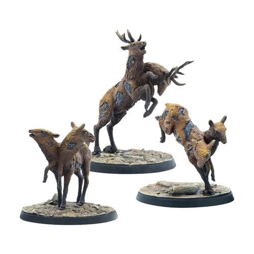Fallout Wasteland Warfare Creatures Radstag Herd Fallout Wasteland Warfare Creatures Radstag Herd