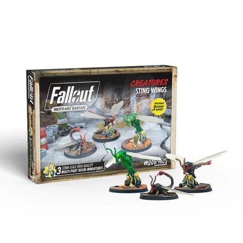 Fallout Wasteland Warfare Creatures Sting Wings Fallout Wasteland Warfare Creatures Sting Wings