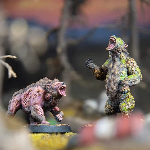Fallout Wasteland Warfare Creatures Yao Guai Ambush Fallout Wasteland Warfare Creatures Yao Guai Ambush