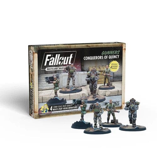 Fallout Wasteland Warfare Gunners Conquerors Of Quincy Fallout Wasteland Warfare Gunners Conquerors Of Quincy