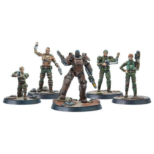 Fallout Wasteland Warfare Gunners Core Box Fallout Wasteland Warfare Gunners Core Box
