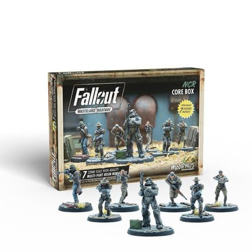 Fallout Wasteland Warfare NCR Core Box Fallout Wasteland Warfare NCR Core Box