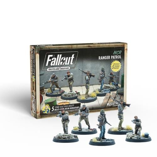 Fallout Wasteland Warfare NCR Ranger Patrol Fallout Wasteland Warfare NCR Ranger Patrol