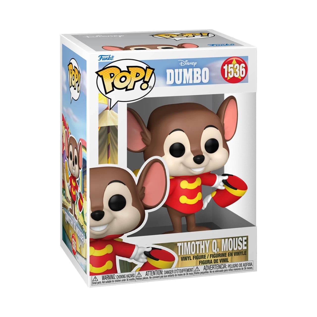 Funko Pop! Disney Timothy Mouse Dumbo #1536 Pop Vinyl