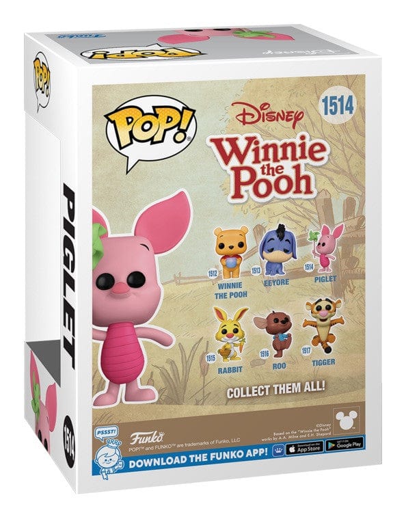 Funko Pop! Disney Winnie the Pooh - Piglet #1514 Pop Vinyl Funko Pop! Disney Winnie the Pooh - Piglet #1514 Pop Vinyl