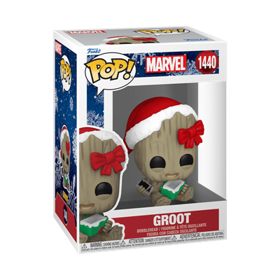 Funko Pop! Holiday Groot Bobblehead #1440 Pop Vinyl Funko Pop! Holiday Groot Bobblehead #1440 Pop Vinyl