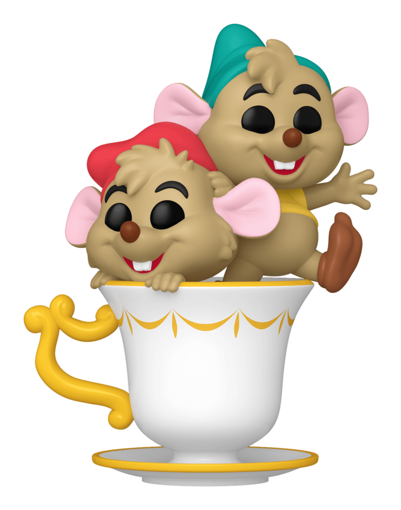 Funko Pop! Jaq & Gus In Cup Cinderella Pop Vinyl #1544 Funko Pop! Jaq & Gus In Cup Cinderella Pop Vinyl #1544