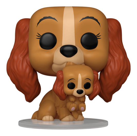 Funko Pop! Lady With Puppy Lady And The Tramp Pop Vinyl #1553 Funko Pop! Lady With Puppy Lady And The Tramp Pop Vinyl #1553