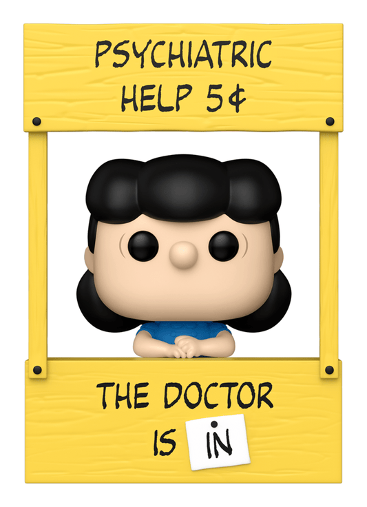 Funko Pop! Plus Peanuts Lucy (Psychiatric Booth) Pop Vinyl #2095 Funko Pop! Plus Peanuts Lucy (Psychiatric Booth) Pop Vinyl #2095