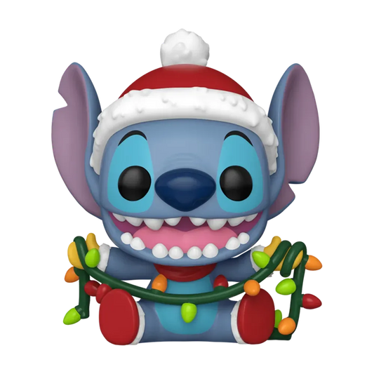 Funko Pop! Stitch Wrapped In Lights Lilo & Stitch Pop Vinyl #1504 Funko Pop! Stitch Wrapped In Lights Lilo & Stitch Pop Vinyl #1504