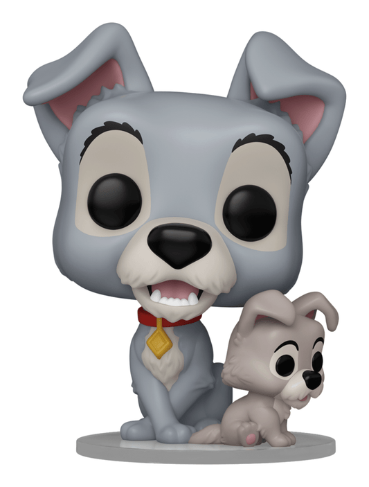 Funko Pop! Tramp With Puppy Lady And The Tramp Pop Vinyl #1554 Funko Pop! Tramp With Puppy Lady And The Tramp Pop Vinyl #1554