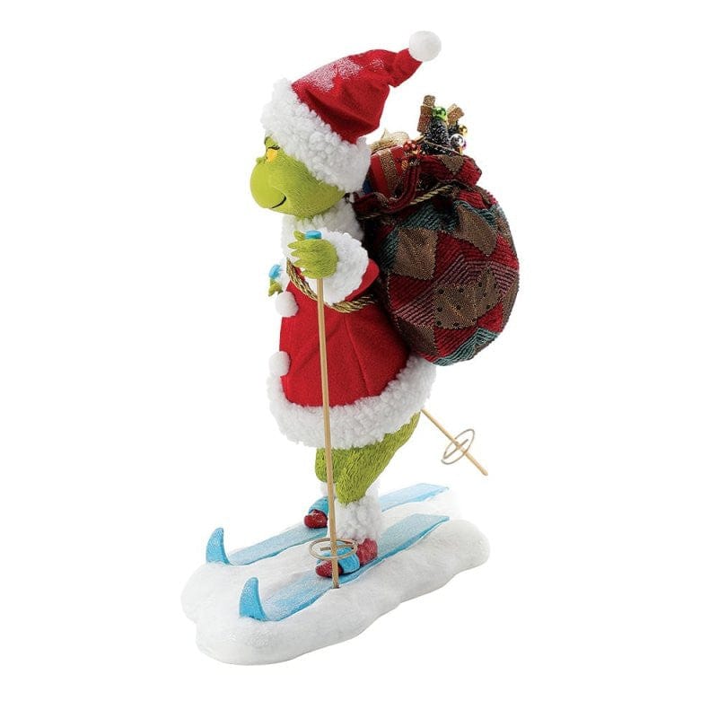 Grinchy Delivery (The Grinch On Skis) Possible Dreams by Department 56 Christmas Figurine 6015894