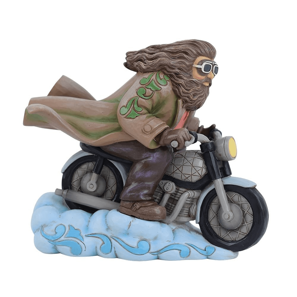 Harry Potter Guardian In The Sky (Hagrid on Bike) Figurine By Jim Shore 6016704