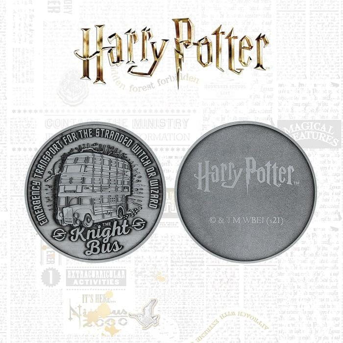 Harry Potter Knight Bus Medallion Coin