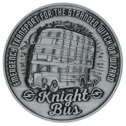 Harry Potter Knight Bus Medallion Coin Harry Potter Knight Bus Medallion Coin